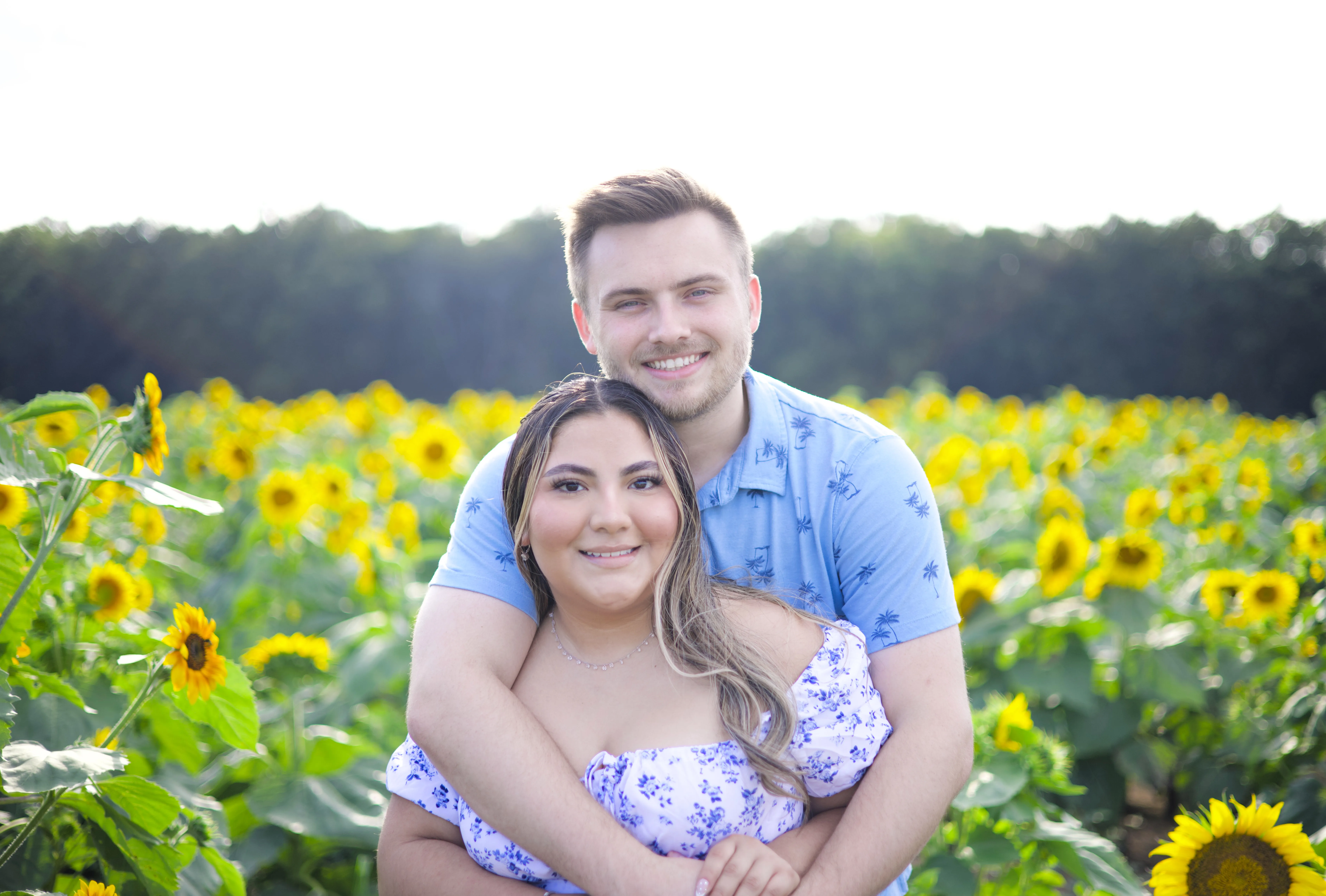 Couple laughing